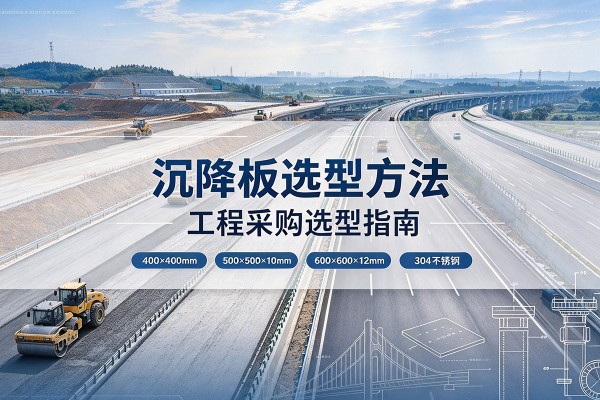 兴宾沉降板选择方法