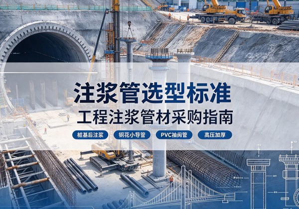 兴宾注浆管选型标准